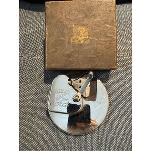Antique 1920s Kriss Kross Stropper Razor Blade Sharpener w/box USA